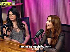 Brunette Shakes Up Wild Lesbian Bash