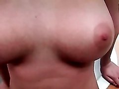 Close up POV sex on her shaved pussy hole
