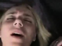 Amateur blonde teen pov sucking a cock