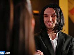 Melody Marks Flexible Ballerina Cosplay Parody: She Bends Way Back Over and Deepthroats John Wick
