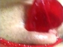 Spanish teen masturbating with her lollipop  Valentine's Day xoxo
