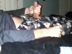 Air mattress fucking. Gspot masturbation. Tattooed mature big dick male.
