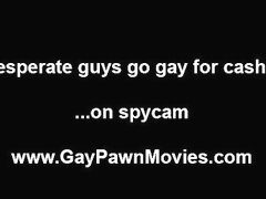 Gay POV as straight amateur sucks cock for cash