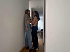 Scarlettandcs Aras Erkes Cheat on Husbands with Hot Lesbian Cunnilingus