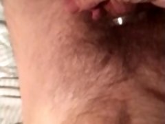 Cockring on My Huge Cock