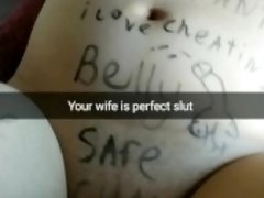 My wife is a perfect slut for free fucking [Cuckold. Snapchat]